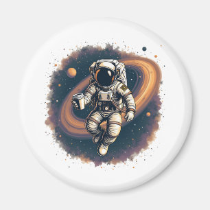 Caffeine Fuel For The Universe Coffee Lover Magnet