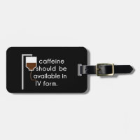 caffeine in IV, nurse humour
