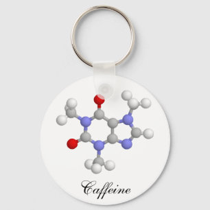 Caffeine Key Ring