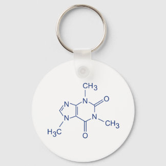Caffeine Key Ring