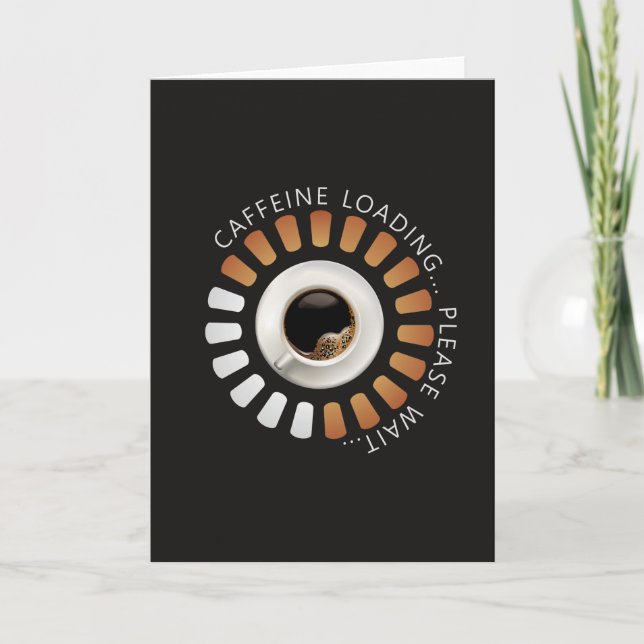 Caffeine loading card (Front)