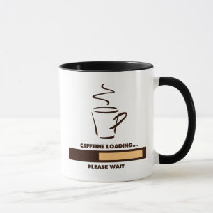 CAFFEINE LOADING - PLEASE WAIT MUG