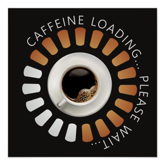 Caffeine loading poster (Front)