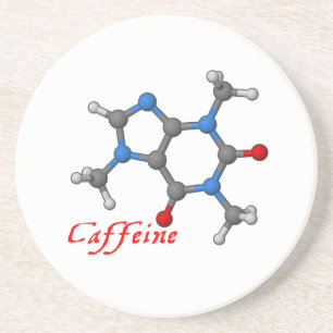 Caffeine Molecular Model Coaster