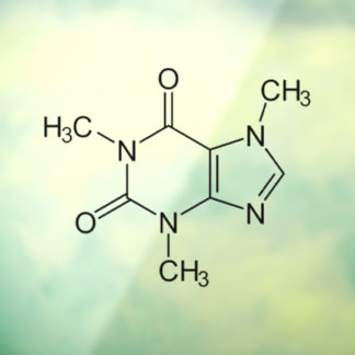 Caffeine Molecule Chemistry Coffee Atoms