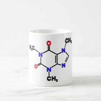 Caffeine Molecule Coffee Mug