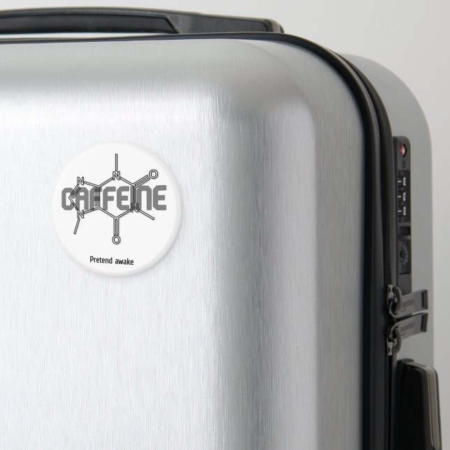 Caffeine Molecule Magnet (In Situ (Luggage))