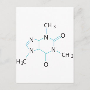 Caffeine Postcard