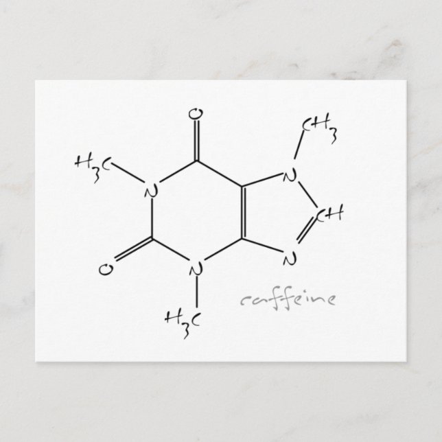 Caffeine Postcard (Front)