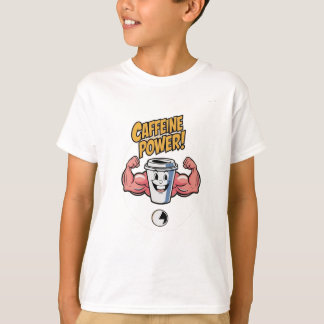 "Caffeine Power Flex - Kids' T-Shirt" T-Shirt