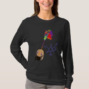 Caffeine Scientist Coffee And Chemistry T-Shirt