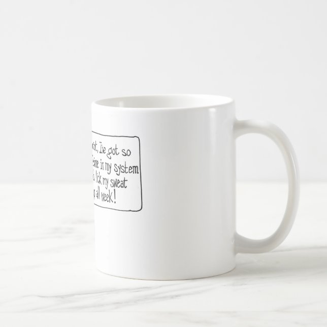 Caffeine Sweat_1 Coffee Mug (Right)