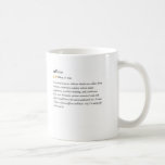 caffeine - Urban Dictionary mug<br><div class="desc">An essential vitamin,  without which one suffers from headaches,  depression,  sudden violent anger,  sluggishness,  muddled thinking,  and crankiness.</div>