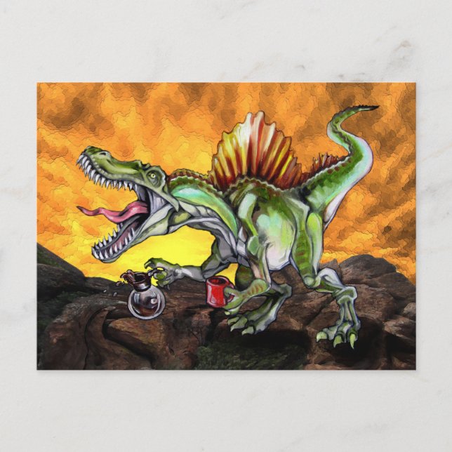 Caffeinosaurus Postcard (Front)