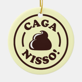 Caga Nisso! Ceramic Tree Decoration