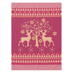 Cage retro tablecloth