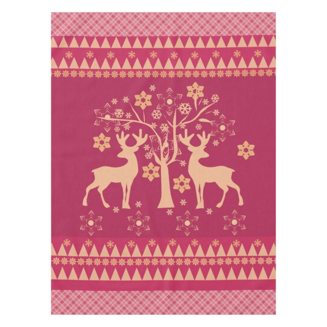 Cage retro tablecloth (Front)