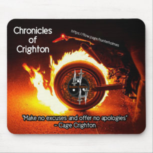 Cage’s Motto - Hunter Holmes CoC   Mousepad