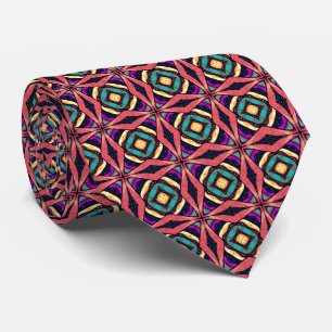 Caged Flower Neck Tie