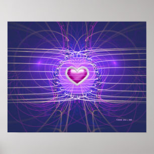 Caged Heart (20x16) Poster