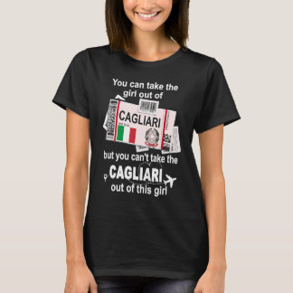 Cagliari Boarding Pass Cagliari Girl Cagliari T-Shirt