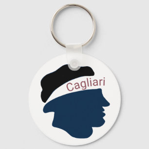 Cagliari italian key ring