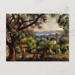 Cagnes Landscape painting by Renoir, Postcard