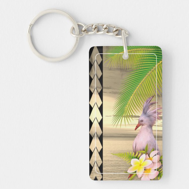 CAGOU Acrylic Keyring (Cagou-Style) (Front)