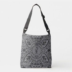 Cagou Style Banner Crossbody Bag
