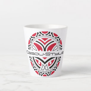 Cagou-Style latte cup