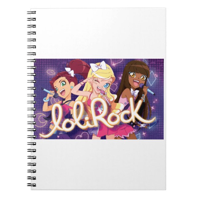 Cahier LoliRock Notebook (Front)