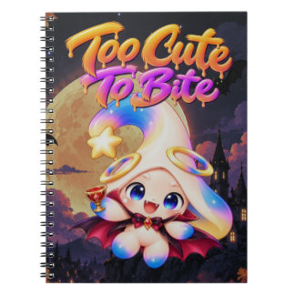 Cahier Spirale Zessi "Too Cute To Bite" Halloween Notebook