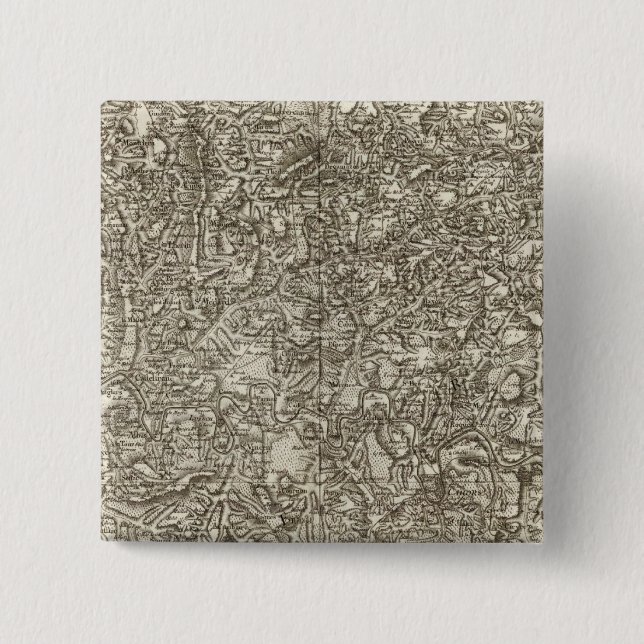 Cahors 15 Cm Square Badge (Front)