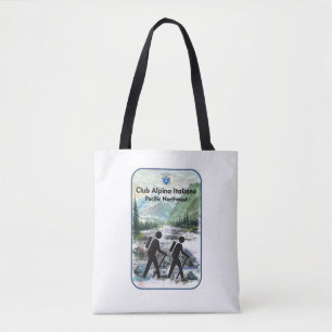 CAI-PNW All-Over-Print Tote, Shoulder Tote Bag