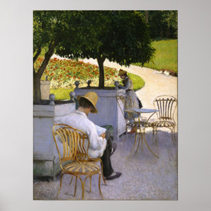 Caillebotte - The Orange Trees Poster