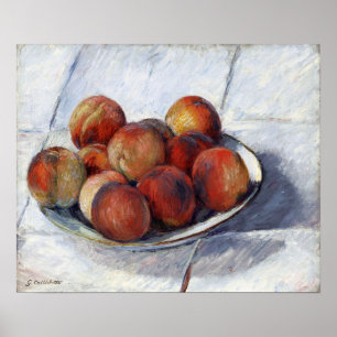 Caillebotte - The Peaches Plate Poster