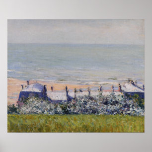Caillebotte - The Roofs of the Hotel Des Roches N… Poster