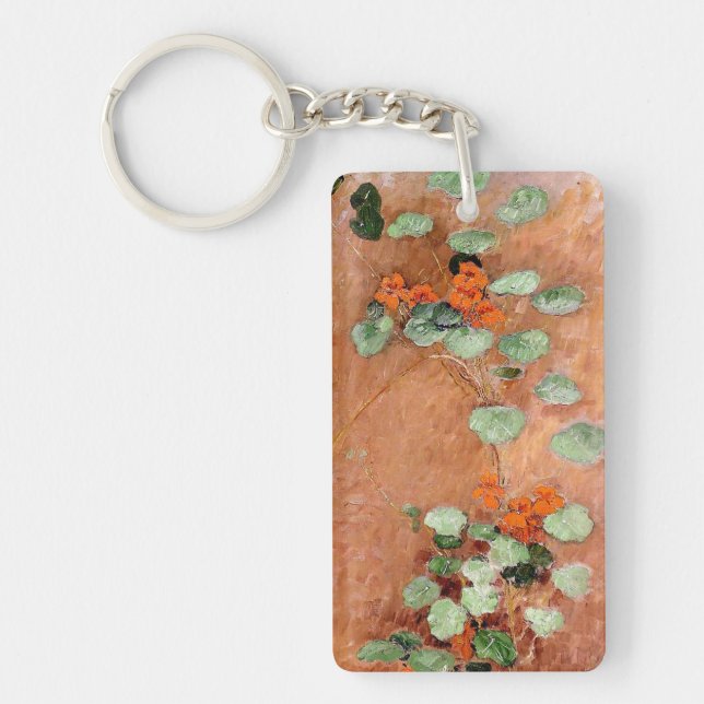 Caillebotte's Nasturces Key Ring (Front)