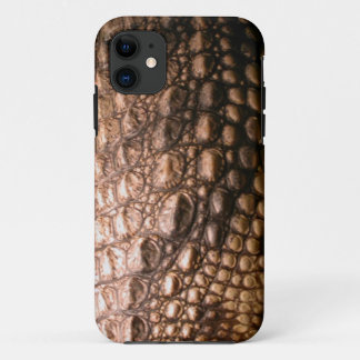Caiman Crocodile Skin Reptile-Effect Phone Case