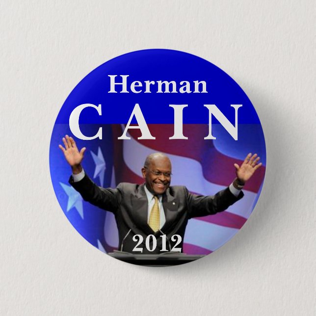Cain 2012 6 cm round badge (Front)