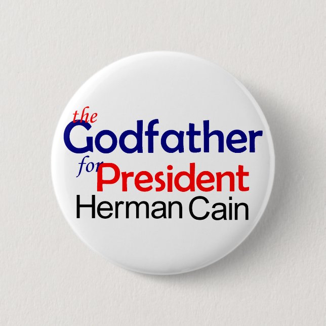 Cain 2012 Button (Front)