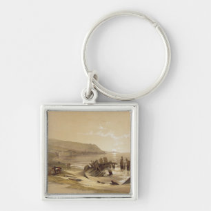 Caiphas looking towards Mount Carmel Volume II Key Ring