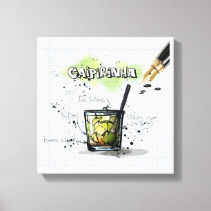 Caipirinha Canvas Print