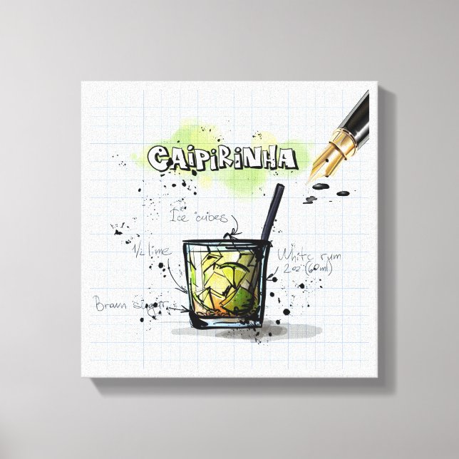 Caipirinha Canvas Print (Front)