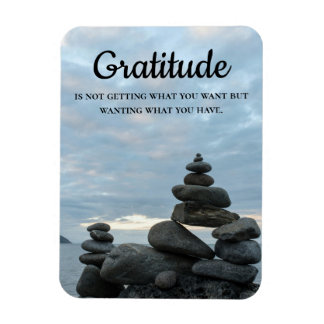 Cairn and Gratitude Magnet