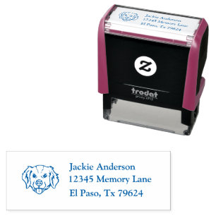 CAIRN Image Name and Return Address  Self-inking Stamp