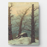Cairn in Snow by Caspar David Friedrich