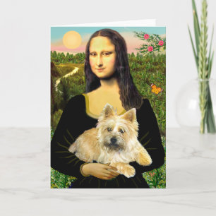 Cairn Terrier 23 - Mona Lisa Card