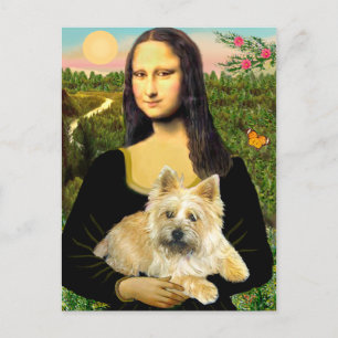 Cairn Terrier 23 - Mona Lisa Postcard