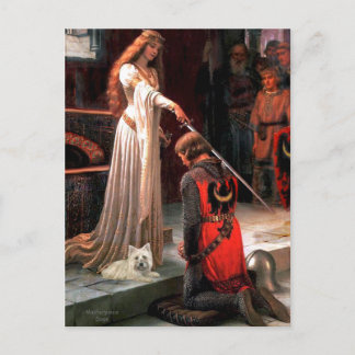 Cairn Terrier 4 - The Accolade Postcard